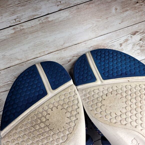 Ryka Women's Size 11M Navy Blue Fishermans Sandal Shoes - Picture 12 of 13